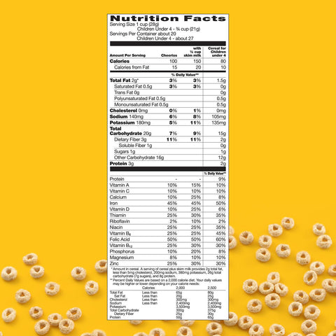 General Mills Cheerios Gluten-Free Cold Cereal, 20.35 oz