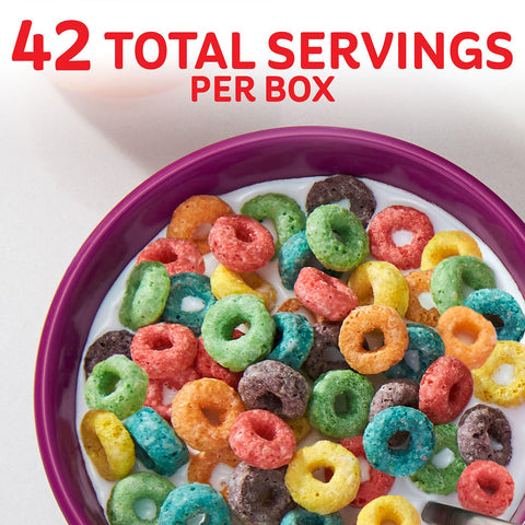 Kellogg's Froot Loops Cereal, 43.6 oz