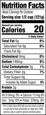 6 Cans of Margaret Holmes Southern Style Low Sodium Spinach, 13.5 oz