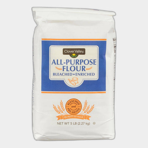Clover Valley Enriched All Purpose Flour, 5 lb