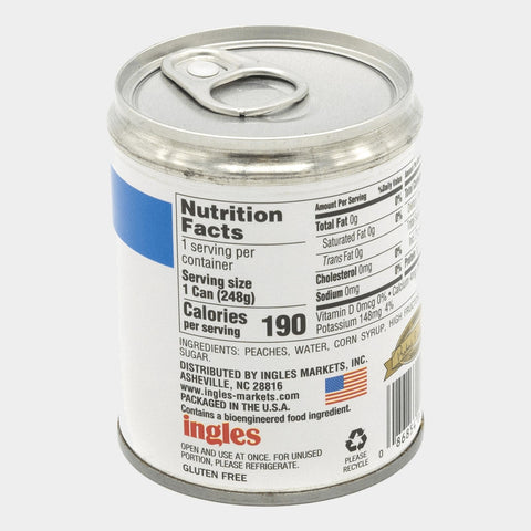 4 Cans Laura Lynn Sliced Peaches, 8.75 oz