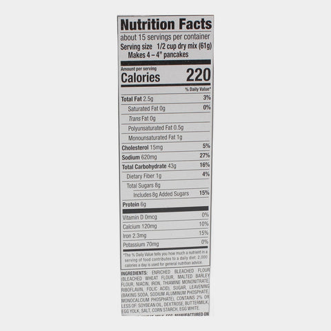 2 Boxes Laura Lynn Pancake & Waffle Mix Buttermilk, 32 oz