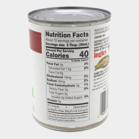 6 Cans Laura Lynn Evaporated Milk, 12 oz