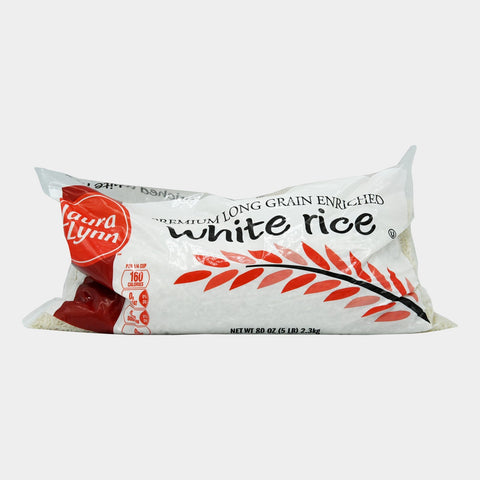 Laura Lynn White Rice, 5 lb