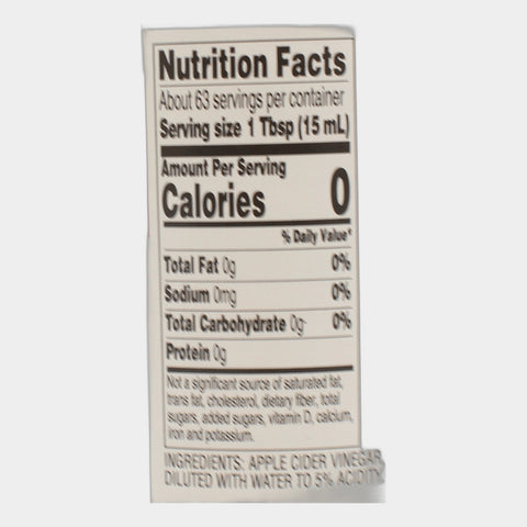 2 Bottles Laura Lynn Apple Cider Vinegar, 32 oz