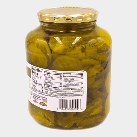 3 Jars Laura Lynn Hamburger Dill Chips, 46 oz
