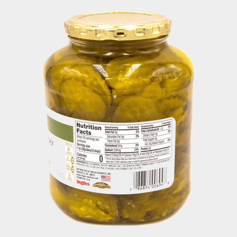 3 Jars Laura Lynn Hamburger Dill Chips, 46 oz