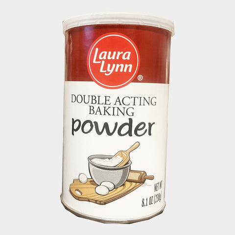 2 Boxes Laura Lynn Double Acting Baking Powder, 8.1 oz