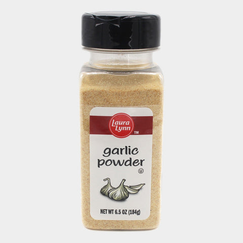 2 Jars Laura Lynn Garlic Powder, 6.5 oz