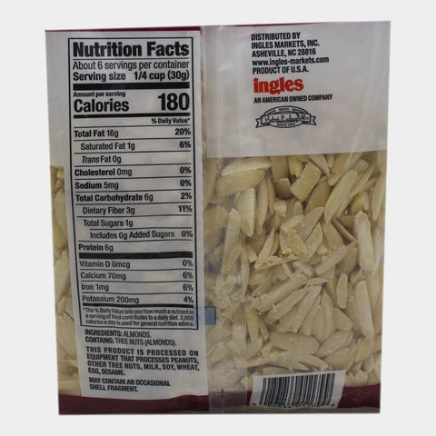 2 Bags Laura Lynn Baking Almonds Blanched Slivered, 6 oz