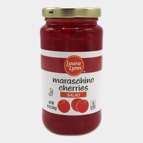 2 Jars Laura Lynn Maraschino Salad Cherry, 10 oz