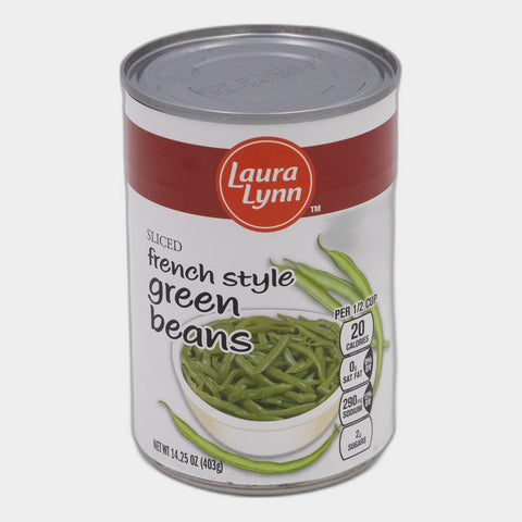 6 Cans Laura Lynn French Style Green Beans, 14.25 oz