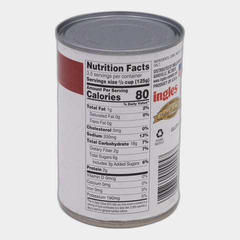 6 Cans Laura Lynn Whole Kernel Corn, 15.25 oz