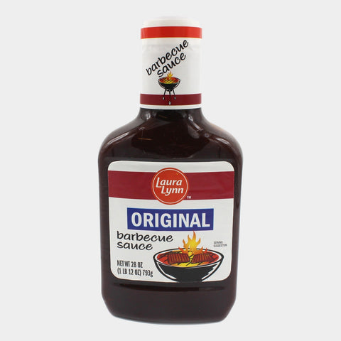 3 Bottles Laura Lynn Regular Bbq Sauce, 28 oz
