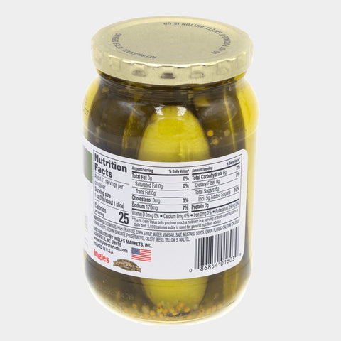 3 Jars Laura Lynn Bread & Butter Sandwich Slices, 16 oz