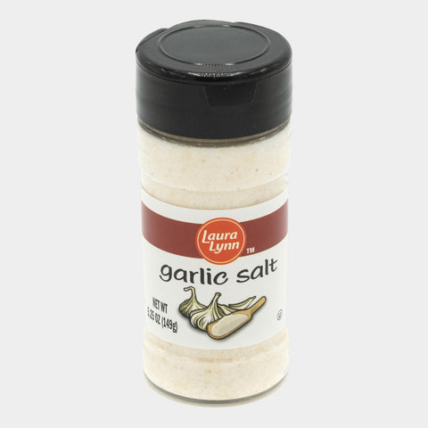 2 Jars Laura Lynn Garlic Salt, 5.25 oz