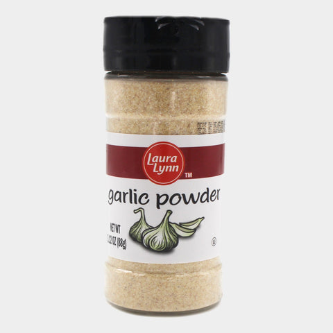 2 Jars Laura Lynn Garlic Powder, 3.12 oz