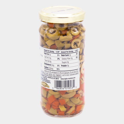 3 Jars Laura Lynn Sliced Manz Spanish Salad Olives W/ Minced Pimento, 5 oz