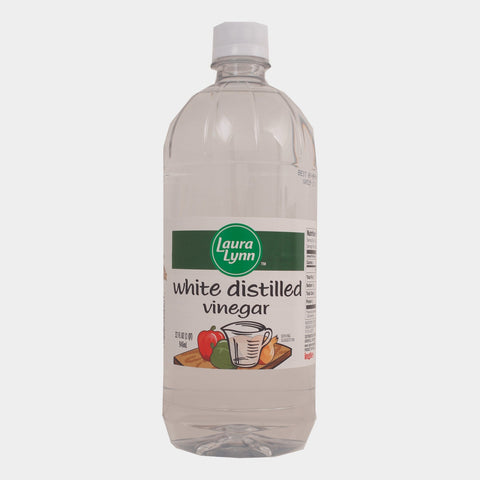 2 Bottles Laura Lynn White Vinegar, 32 oz