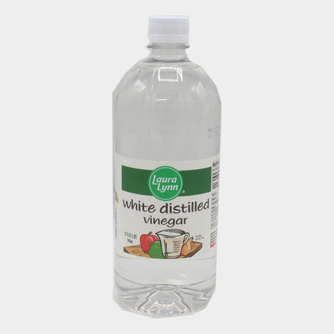 2 Bottles Laura Lynn White Distilled Vinegar, 16 oz