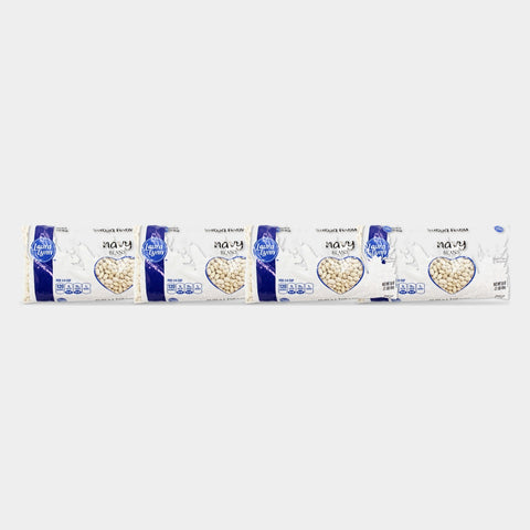 4 Bags Laura Lynn Dry Navy Beans, 1 lb