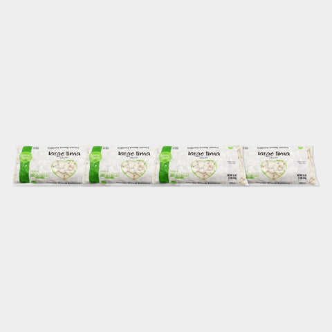 4 Bags Laura Lynn Dry Large Lima Beans, 1 lb