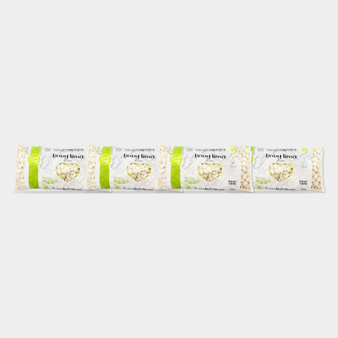 4 Bags Laura Lynn Dry Baby Lima Beans, 1 lb