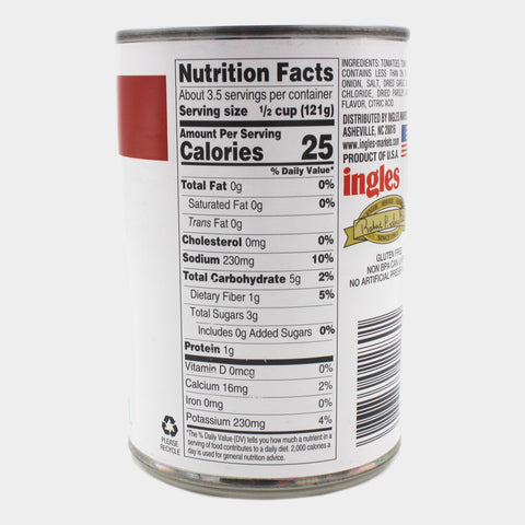 6 Cans Laura Lynn Diced Tomatoes with Garlic & Onion, 14.5 oz