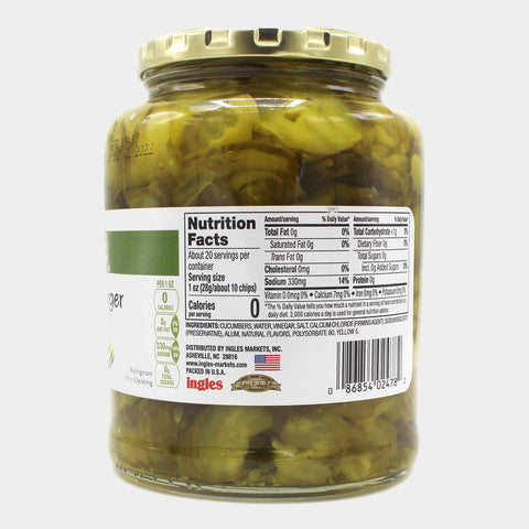 3 Jars Laura Lynn Hamburger Dill Chips, 32 oz