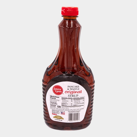 2 Bottles Laura Lynn Pancake & Waffle Syrup, 36 oz