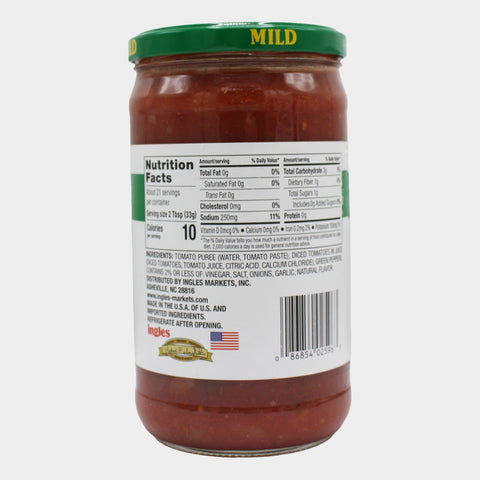 3 Jars Laura Lynn Chunky Salsa Mild, 24 oz