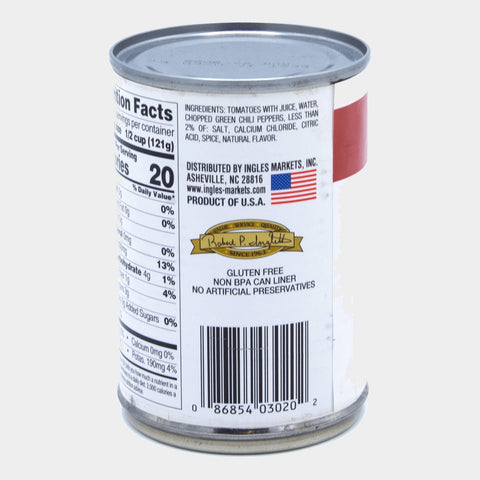 6 Cans Laura Lynn Original Diced Tomatoes & Chilies, 10 oz