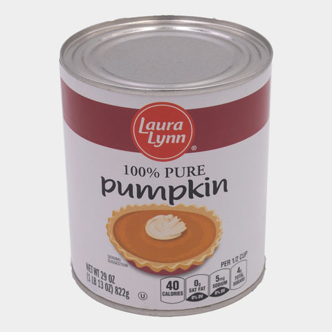 4 Cans Laura Lynn Pumpkin, 29 oz