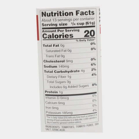 4 Cans Laura Lynn Fresh Pack Crushed Tomatoes, 28 oz