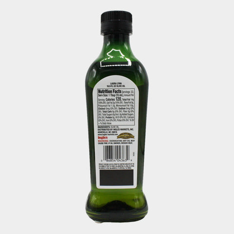 2 Bottles Laura Lynn Pure Olive Oil, 16.9 oz