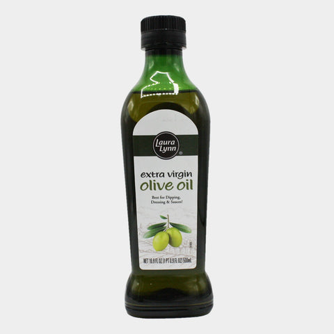 2 Bottles Laura Lynn Extra Virgin Olive Oil, 16.9 oz