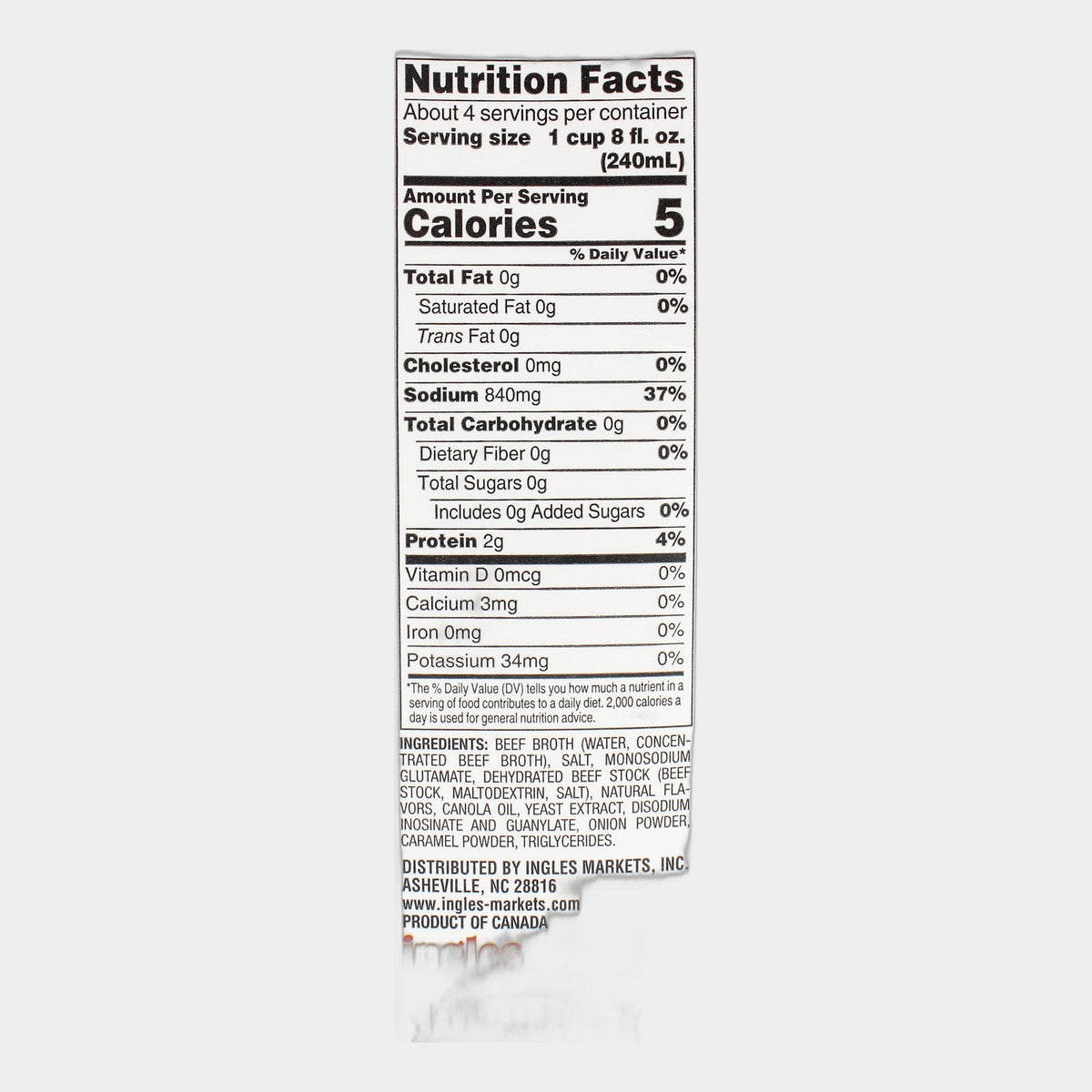 3 Cartons Laura Lynn Beef Broth, 32 oz