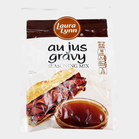 6 Packets Laura Lynn Au Jus Seasoning Mix, 1 oz