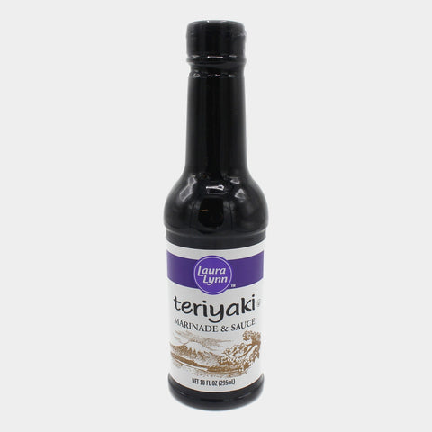 4 Bottles Laura Lynn Teriyaki Sauce, 10 oz