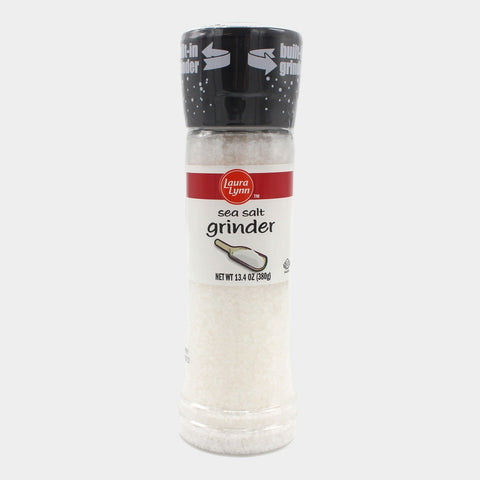 2 Jars Laura Lynn Sea Salt Grinder, 13.4 oz