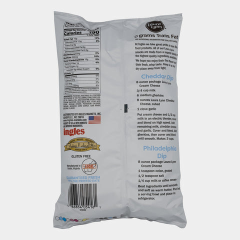 Laura Lynn Salt & Vinegar Chips, 6 oz