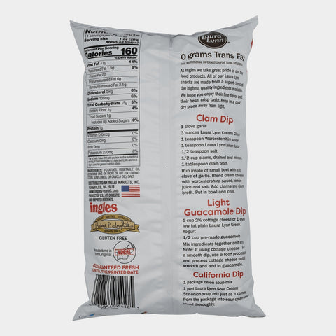Laura Lynn Wavy Potato Chips, 11 oz