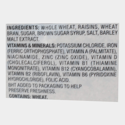 2 Bags Laura Lynn Raisin Bran Cereal Bag, 28 oz