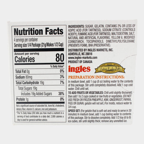 2 Boxes Laura Lynn Orange Gelatin, 3 oz
