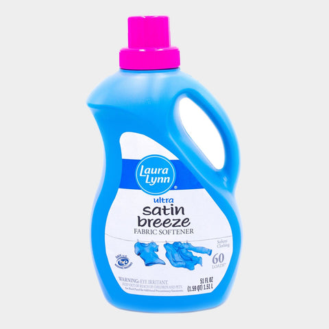 Laura Lynn Fabric Softener Satin Breeze, 51 oz