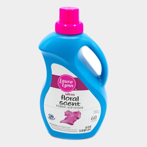 Laura Lynn Fabric Softener Floral Scent, 51 oz