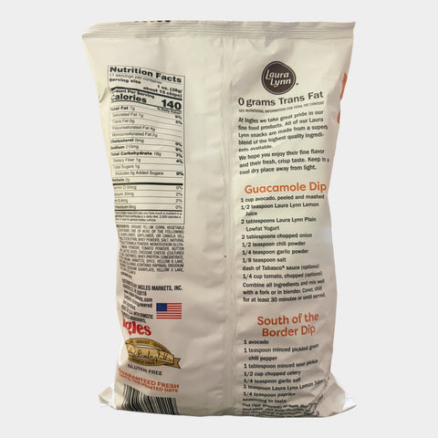 Laura Lynn Nacho Tortilla Chips, 11 oz