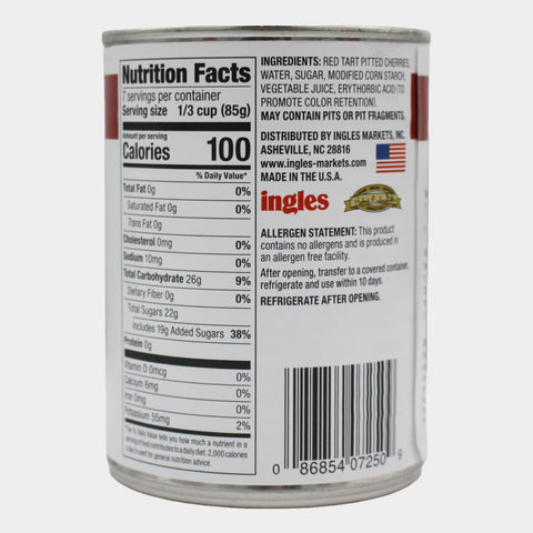 4 Cans Laura Lynn Cherry Pie Filling, 21 oz