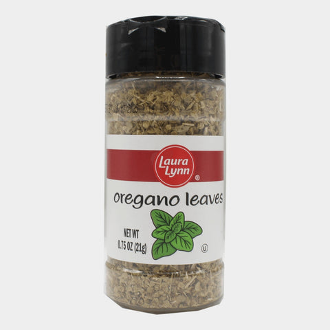 2 Jars Laura Lynn Oregano Leaves, 0.75 oz