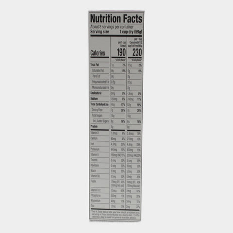 2 Boxes Laura Lynn Raisin Bran, 16.6 oz